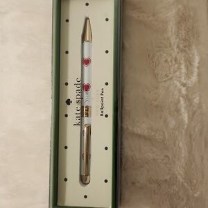 Kate spade ballpoint heart pen NIB